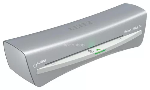 Laminálógép, A4, 75-125 mikron, LEITZ "iLam Home Office", szürke