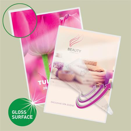 Meleglamináló fólia, 125 mikron, A5, fényes, UDT technológiával, LEITZ "iLam"