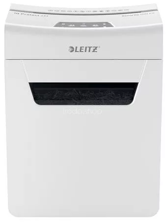 Iratmegsemmisítő, mikrokonfetti, 4 lap, LEITZ "IQ Protect 4M"