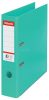 Iratrendező, 75 mm, A4, PP, élvédő sínnel, ESSELTE "Standard", mentazöld