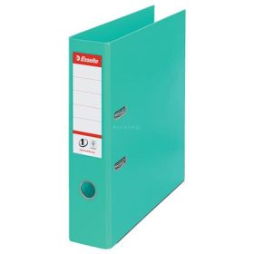   Iratrendező, 75 mm, A4, PP, élvédő sínnel, ESSELTE "Standard", mentazöld