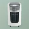 Iratmegsemmisítő, mikrokonfetti, 6 lap, LEITZ "IQ OptiMax Home Office 225 P5"