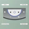 Iratmegsemmisítő, mikrokonfetti, 6 lap, LEITZ "IQ OptiMax Home Office 225 P5"
