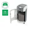 Iratmegsemmisítő, mikrokonfetti, 10 lap, LEITZ "IQ OptiMax Office 550 P5"