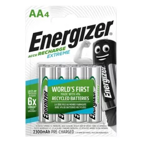   Tölthető elem, AA ceruza, 4x2300 mAh, előtöltött, ENERGIZER "Extreme"