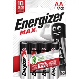 Elem, AA ceruza, 4 db, ENERGIZER "Max"