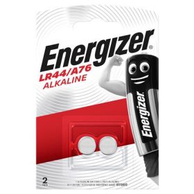 Gombelem, LR44 / A76, 2 db, ENERGIZER