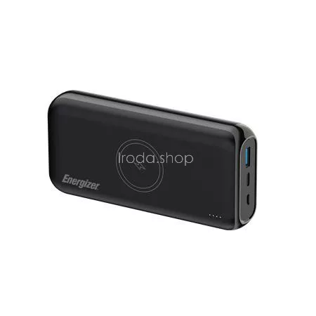 Power bank, vezeték nélküli, 20.000mAh, ENERGIZER
