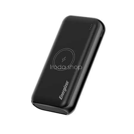 Power bank, vezeték nélküli, 20.000mAh, ENERGIZER