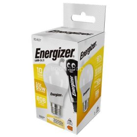   LED izzó, E27, normál gömb, 8,8W (60W), 806lm, 3000K, ENERGIZER