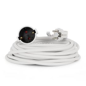 Hosszabbító, lengőaljzat, 10m, ENTAC, fehér