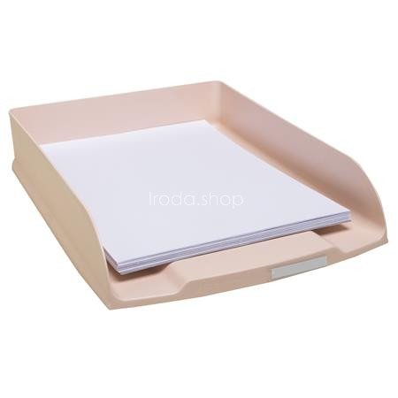 Irattálca, műanyag, EXACOMPTA "COMBO Styli Skandi", nude