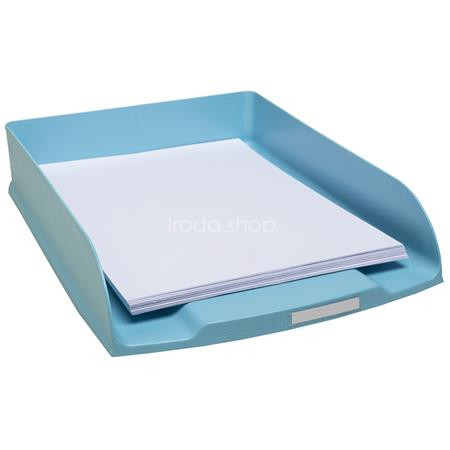 Irattálca, műanyag, EXACOMPTA "COMBO Styli Skandi", fagyos kék