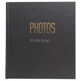   Fotóalbum, 29x32 cm, 30 lap, EXACOMPTA "Office By Me", fekete