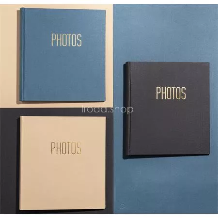 Fotóalbum, 29x32 cm, 30 lap, EXACOMPTA "Office By Me", fekete