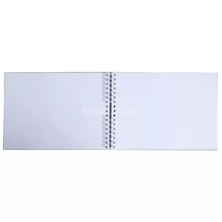 Fotóalbum, spirál, 32x22 cm, 25 lap, EXACOMPTA "AutentiK", zsálya