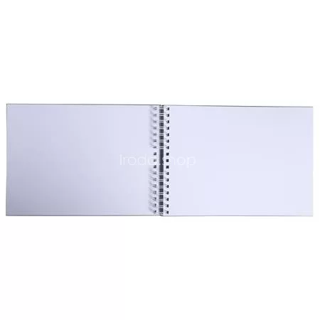 Fotóalbum, spirál, 32x22 cm, 25 lap, EXACOMPTA "AutentiK", kékesszürke