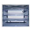 Irattároló, műanyag, 4 fiókos, EXACOMPTA "Ecobox Linicolor", jégkék