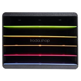   Dokumentum szortírozó, műanyag, 5 részes, EXACOMPTA "Horizon Iderama®"