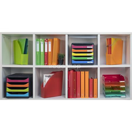 Irattároló, műanyag, 5 fiókos, EXACOMPTA "Big-Box Plus Iderama"