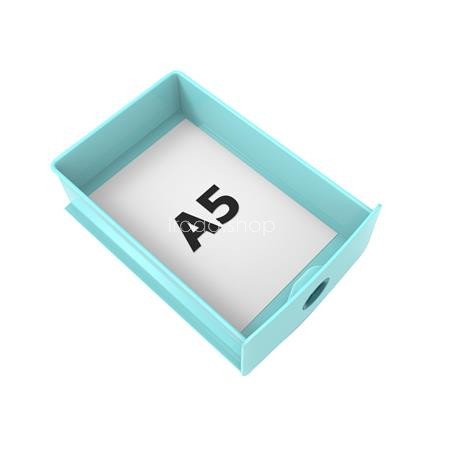 Irattároló, műanyag, 1 fiókos, EXACOMPTA "Skandi", jégkék