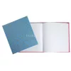 Vendégkönyv, 21x19 cm, 70 lap, EXACOMPTA, türkíz
