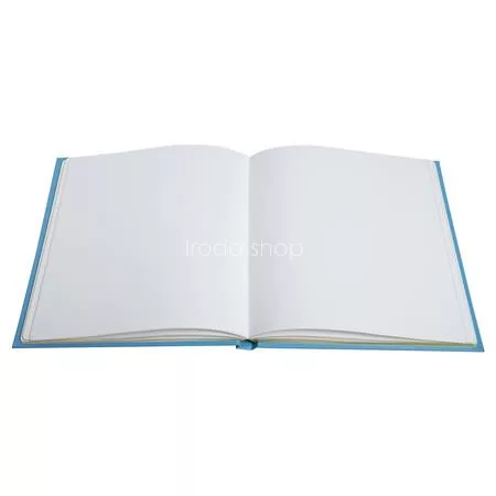 Vendégkönyv, 21x19 cm, 70 lap, EXACOMPTA, türkíz