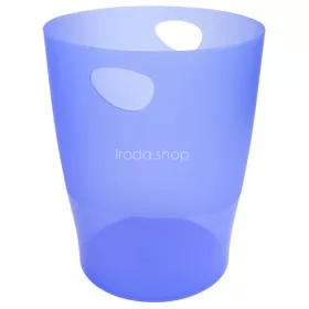   Papírkosár, 15 liter, PP, EXACOMPTA "Linicolor", jégkék