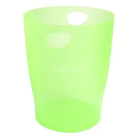  Papírkosár, 15 liter, PP, EXACOMPTA "Linicolor", almazöld