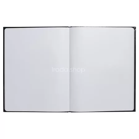 Vendégkönyv, 27x22 cm, 50 lap, EXACOMPTA "Graphik Black"