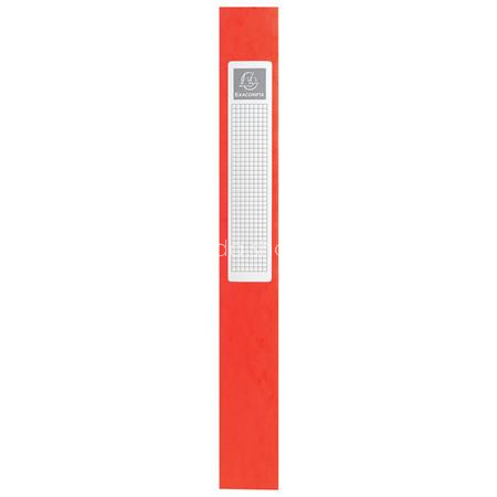 Gumis mappa, karton, A4, 40 mm, EXACOMPTA, piros