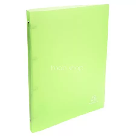 Gyűrűs könyv, 4 gyűrű, 20 mm, A4, PP, EXACOMPTA "Chromaline", vegyes színek