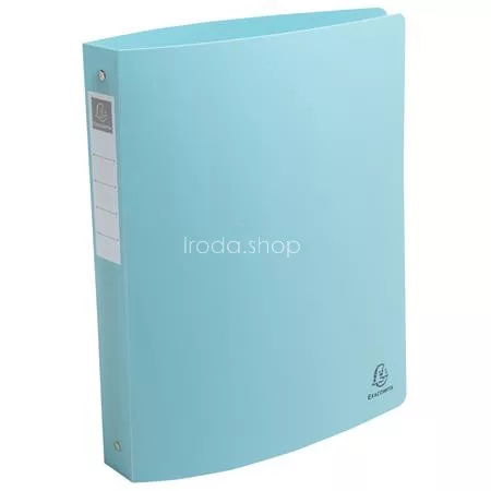 Gyűrűs könyv, 4 gyűrű, 30 mm,  A4, EXACOMPTA "Skandi", vegyes színek