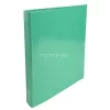 Gyűrűs könyv, 4 gyűrű, 40 mm, A4, karton, EXACOMPTA "Iderama", zöld