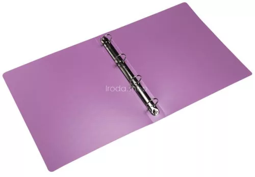 Gyűrűs könyv, 4 gyűrű, 40 mm, A4+, PP, EXACOMPTA "Pop'Nco", vegyes színek