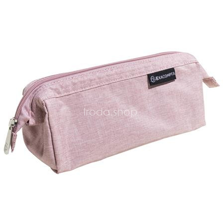 Tolltartó, cipzáras, EXACOMPTA "AutentiK", vegyes színek