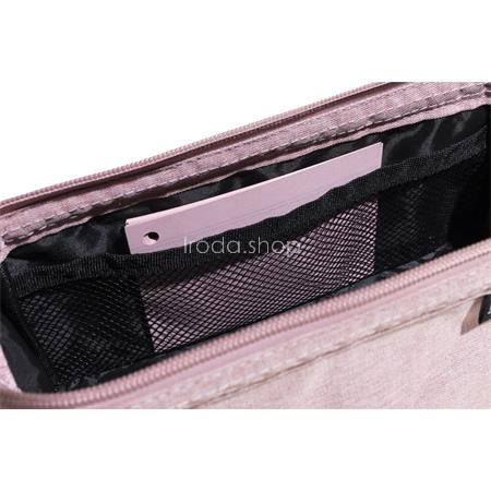 Tolltartó, cipzáras, EXACOMPTA "AutentiK", vegyes színek