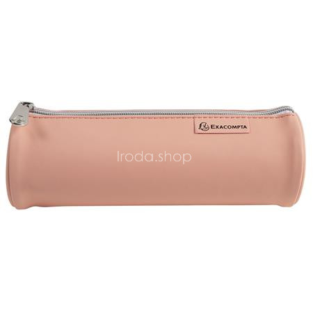 Tolltartó, henger, cipzáras, EXACOMPTA "Aquarel", vegyes színek