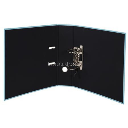 Iratrendező, 80 mm, A4, karton, EXACOMPTA "Aquarel", pasztell kék