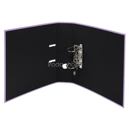 Iratrendező, 80 mm, A4, karton, EXACOMPTA "Aquarel", pasztell mályva