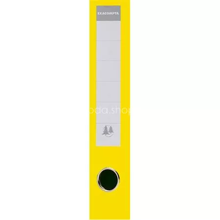 Iratrendező, 70 mm, A4, PVC, EXACOMPTA, sárga