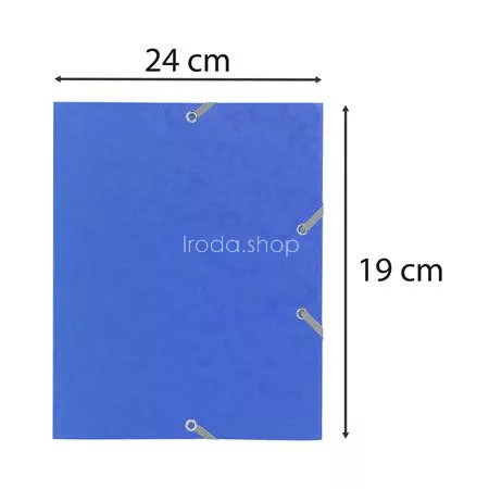 Gumis mappa, prespán, A5, EXACOMPTA, vegyes színek