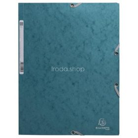   Gumis mappa, prespán, A4, EXACOMPTA "Skandi", nyugodt kék