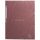 Gumis mappa, prespán, A4, EXACOMPTA "Skandi", antik rózsaszín