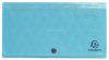 Harmonikamappa, 260x140 mm, PP, 7 rekeszes, EXACOMPTA "Pop'NCo", ciánkék