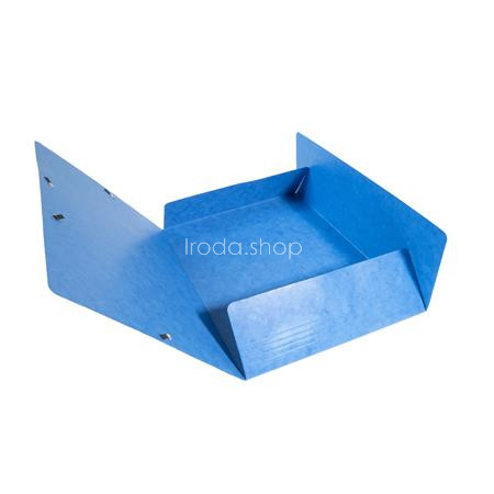 Gumis, mappa, karton, A4, EXACOMPTA "Iderama", sötét kék