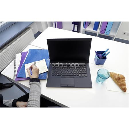 Gumis, mappa, karton, A4, EXACOMPTA "Iderama", sötét kék