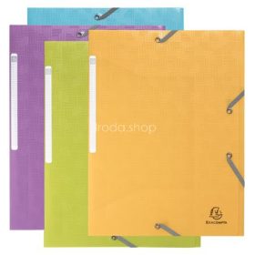   Gumis mappa, PP, A4, 15 mm, EXACOMPTA "Pop'NCo", vegyes színek