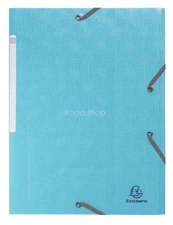 Gumis mappa, PP, A4, 15 mm, EXACOMPTA "Pop'NCo", vegyes színek