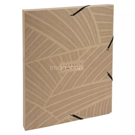 Gumis mappa, karton, A4, 25 mm, EXACOMPTA "Eterneco", vegyes minta